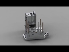 ฝาครอบแบตเตอรี่โทรศัพท์สามชั้นแบบใส (1*1) / Hot Runner / แม่พิมพ์สามแผ่น No.23691&23692