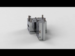 เครื่องมือแพทย์ใส 1x4 แม่พิมพ์สองแผ่น Cold Runner No.21060-B