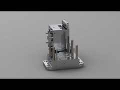 ตัวเรือนส่วนล่างของนาฬิกาอัจฉริยะแบบใส (1*4) / แม่พิมพ์เย็น / แม่พิมพ์สามแผ่น No.23309 & 23310