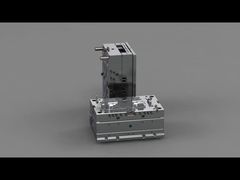 ที่พักเท้าออนบอร์ดใส (1*2) / Hot Runner / แม่พิมพ์สองแผ่น No.23914